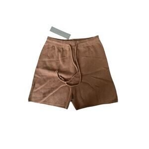 One Grey Day Women's Tan Cashmere Blend Knit Shorts Size XS